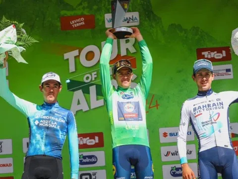 Juan Pedro Lopez đăng quang Tour of the Alps