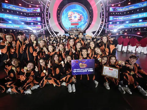 Big Boom Dance Team giành giải quán quân Bảng phong trào mở rộng