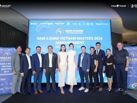 Dàn sao tuyển golf Việt Nam so tài tại Nam A Bank Vietnam Maters 2024