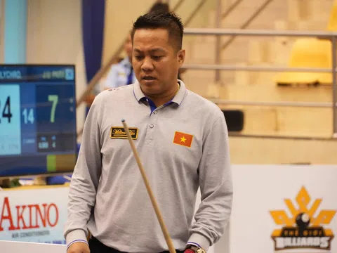 Nguyễn Chí Long tung series “khủng” tiến vào vòng chính giải Billiards World Cup TP.HCM 2024