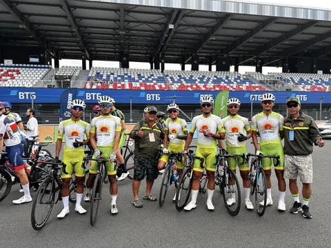 Đội Tập đoàn Lộc Trời khởi đầu suôn sẻ ở giải Xe đạp “Tour Ladoga Gold” tại Nga