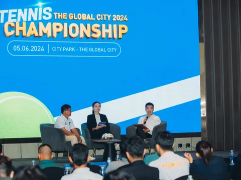 Giải vô địch Quần vợt The Global City 2024 có giải thưởng "khủng"