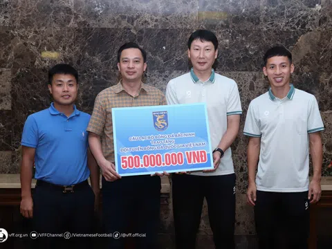 Đội tuyển Việt Nam được nhận thưởng