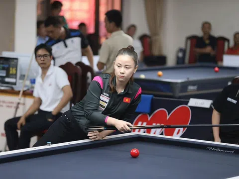 Nguyễn Hoàng Yến Nhi bảo vệ thành công chức vô địch Carom 3 băng nữ