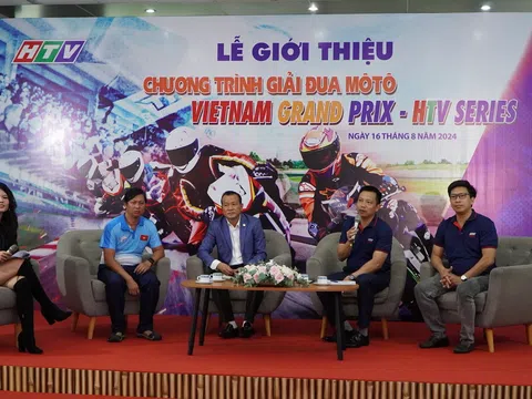 Đài Truyền hình TP.HCM ra mắt giải đua Mô tô Việt Nam Grand Prix - HTV Series 2024