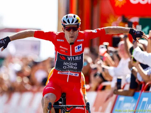 Wout van Aert có chiến thắng đầu tay tại Vuelta a Espana 2024