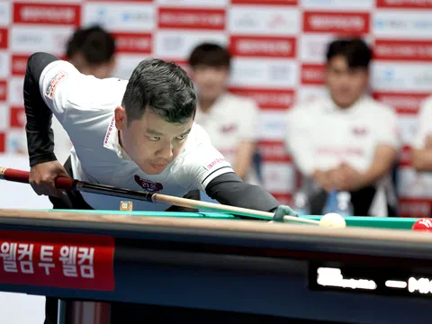 Nguyễn Đức Anh Chiến có chiến thắng đầu tiên ở mùa giải Billiards PBA Tour 2024