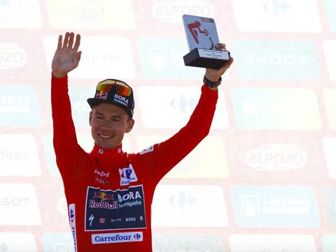 Primoz Roglic đánh chiếm Áo đỏ Vuelta a Espana