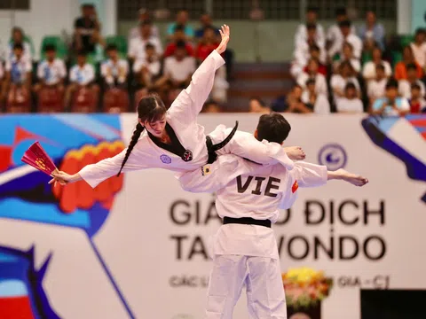 Giải vô địch Taekwondo các lứa tuổi Quốc gia 2024: Thành phố Hồ Chí Minh nhất toàn đoàn