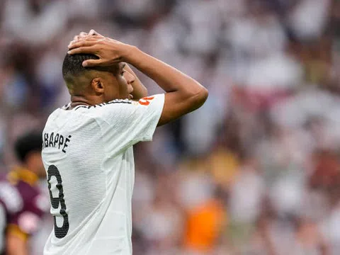 Phong độ "báo động đỏ" của Mbappe