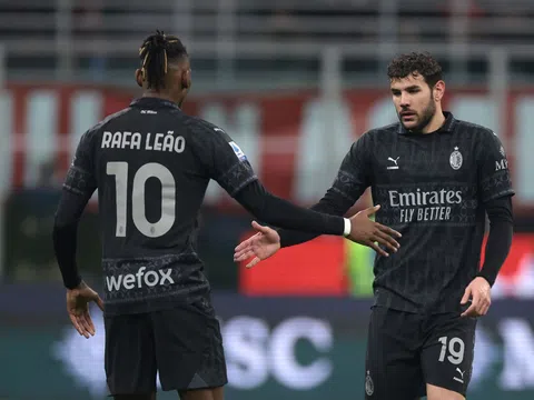 Rafael Leao, Theo Hernandez trở lại đội hình xuất phát của AC Milan