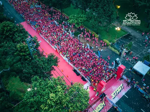 Giải Marathon Đất Sen Hồng Đồng Tháp 2024: Gần 10.000 vận động viên tham gia