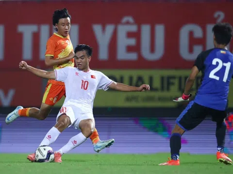 U20 Việt Nam khởi đầu thuận lợi ở Vòng loại giải Bóng đá U20 châu Á 2025