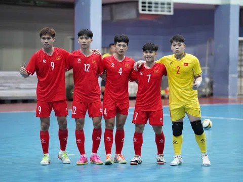 Giao hữu futsal: Đội tuyển U19 Việt Nam lại gây ấn tượng trước U19 Nga