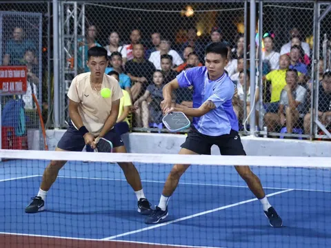 Bộ đôi Linh Giang - Vinh Hiển thống trị Pickleball Việt Nam