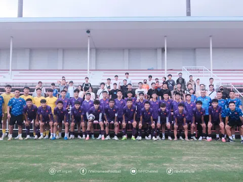 Đội tuyển U17 Việt Nam sẵn sàng cho giải Bóng đá vô địch châu Á