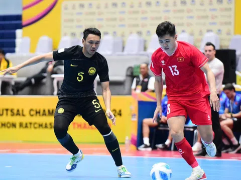 Việt Nam rộng cửa vào bán kết giải Futsal Đông Nam Á 2024