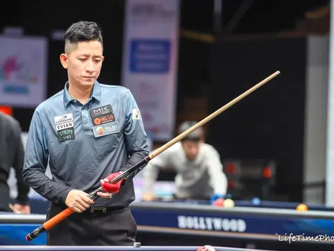 Giải Billiards World Cup Seoul 2024: Thón Viết Hoàng Minh toàn thắng, Nguyễn Hoàng Tất được cứu 2 lần liên tiếp