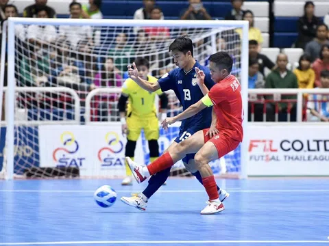 Futsal Việt Nam “quật ngã” Thái Lan ngoạn mục ngay trên đất khách