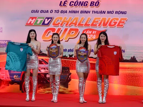 80 đội đua tranh tài giải Ô tô địa hình Bình Thuận mở rộng HTV Challenge Cup 2024