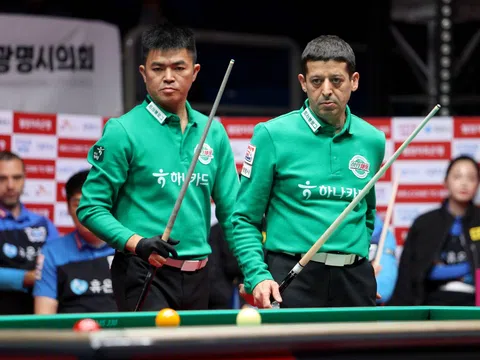 Round 4 giải Billiards PBA Team League 2024: Nguyễn Quốc Nguyện giúp đội Hana Card vươn lên tốp đầu