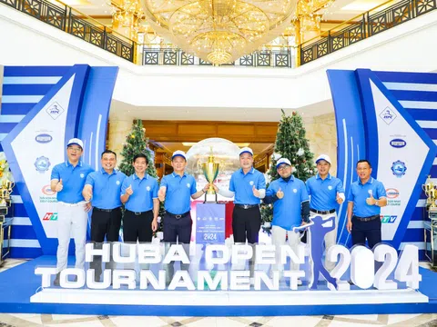 Sôi nổi giải Golf HUBA mở rộng lần thứ nhất năm 2024