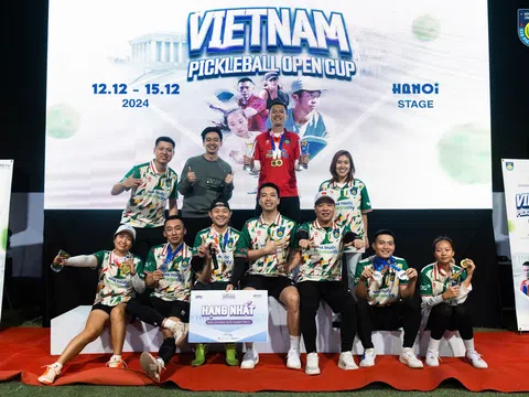 Giải Vietnam Pickleball Open Cup 2024: Câu lạc bộ Công an Nhân dân đại thắng