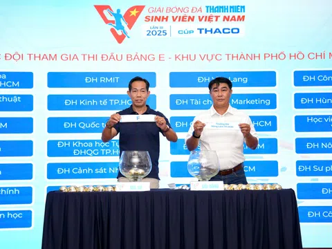 Lần đầu tổ chức giải Bóng đá Thanh niên Sinh viên Quốc tế 2025 - Cúp THACO