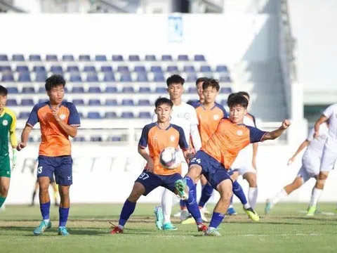 Xác định 2 cặp đấu bán kết giải Bóng đá U19 Quốc gia 2024-2025