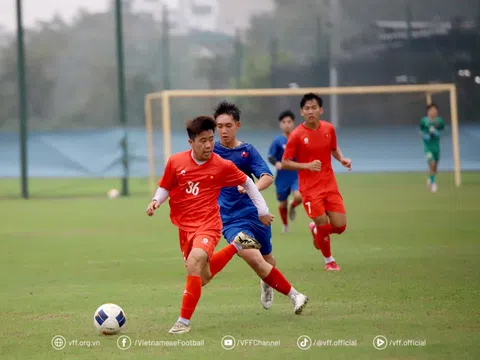 Đội tuyển U17 Việt Nam thắng "quân xanh" PVF