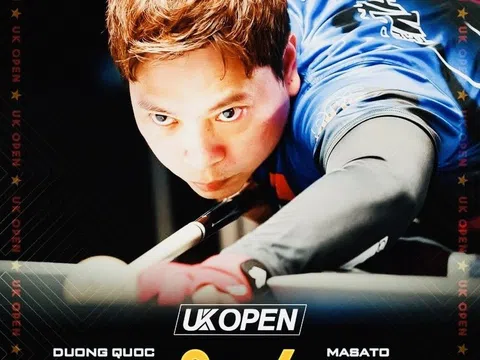 Ba cơ thủ Việt Nam vào vòng Last 64 UK Open 2025