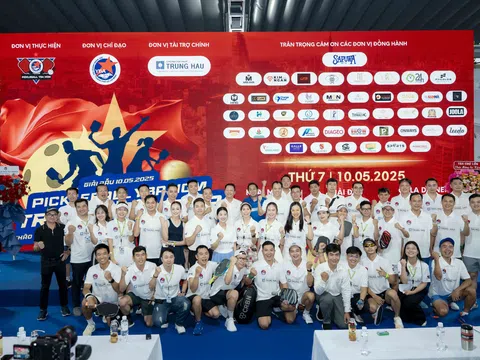 Giải đấu Pickleball YBA HCM 2025 - Trung Hậu Cup gây ấn tượng mạnh mẽ 