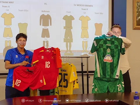 Đội tuyển nữ Việt Nam sẵn sàng cho trận giao hữu ý nghĩa với câu lạc bộ Werder Bremen