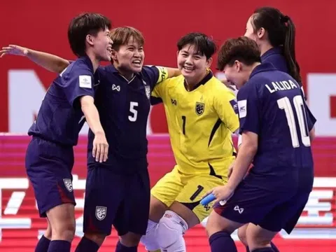 Futsal nữ Thái Lan đoạt vé dự World Cup
