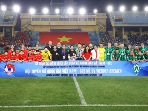 Đội tuyển nữ Việt Nam không thể gây bất ngờ trước Werder Bremen
