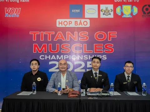 Titans of Muscles Championships 2025: Đỉnh cao Thể hình Việt và cơ hội vươn tầm quốc tế