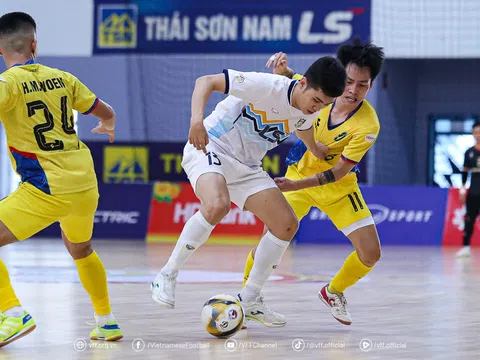Thái Sơn Nam TP.HCM toàn thắng lượt đi Giải Futsal vô địch quốc gia 2025