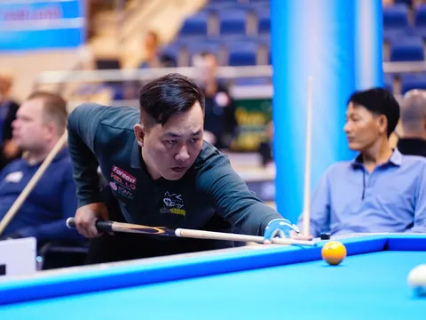 Giải Billiards Carom 3 Băng TP.HCM World Cup 2025: 5 cơ thủ Việt Nam gây bất ngờ, giành vé vào vòng loại cuối