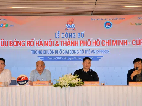 Giải giao hữu Bóng rổ Hà Nội - TP.HCM: Mô hình mới, sân chơi lớn cho học sinh THPT