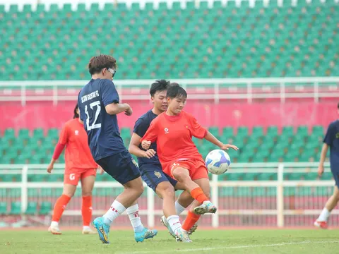 U19 nữ Việt Nam thắng đậm trong trận giao hữu đầu tiên trước thềm giải Bóng đá vô địch Đông Nam Á 2025