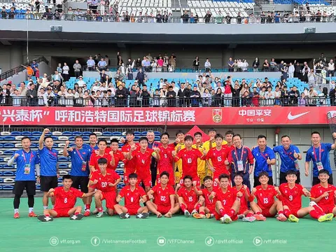 Huấn luyện viên Cristiano Roland tự hào về U16 Việt Nam sau giải U16 quốc tế CFA Team China 2025