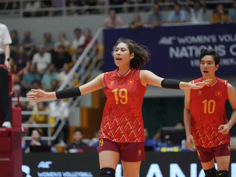 Giải Bóng chuyền AVC Nations Cup 2025: Tuyển nữ Việt Nam thắng trận thứ hai, vững vàng ngôi đầu bảng A