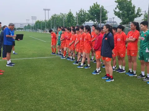 Tuyển nữ Việt Nam khởi động chuyến tập huấn hướng tới vòng loại châu Á 2026