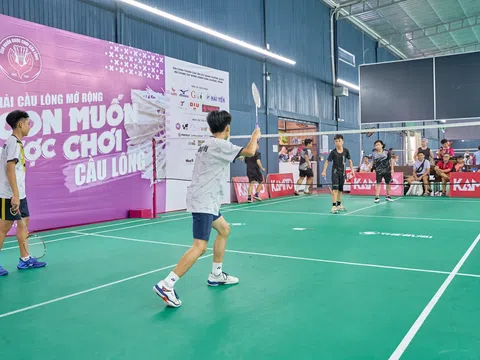 Giải Cầu lông mở rộng “Con muốn được chơi cầu lông” lần thứ tư - Lan tỏa yêu thương, tiếp sức đam mê thể thao