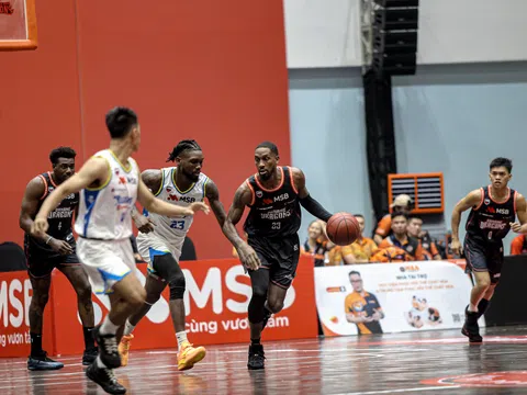 VBA 2025: Danang Dragons thắng áp đảo Ho Chi Minh City Wings, lần thứ ba ghi hơn 100 điểm