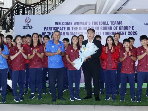 Đội tuyển nữ Việt Nam đến Phú Thọ, sẵn sàng cho Vòng loại ASIAN Cup 2026