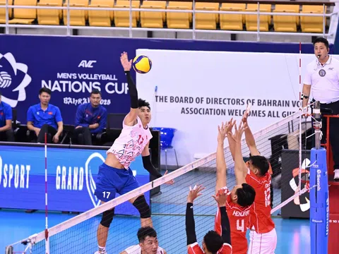 Đội tuyển Indonesia lội ngược dòng giành chiến thắng tại AVC Nations Cup 2025