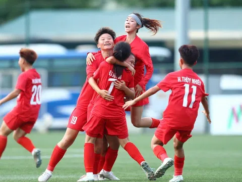 Hà Nội vô địch lượt đi Giải Bóng đá nữ U16 quốc gia 2025