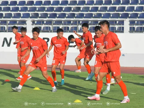 U22 Việt Nam tích cực tập luyện hướng đến Giải U23 vô địch Đông Nam Á 2025
