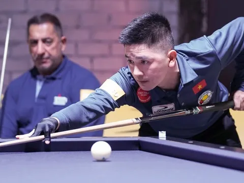 Ba cơ thủ Việt Nam khởi đầu ấn tượng tại World Cup Billiards Porto 2025